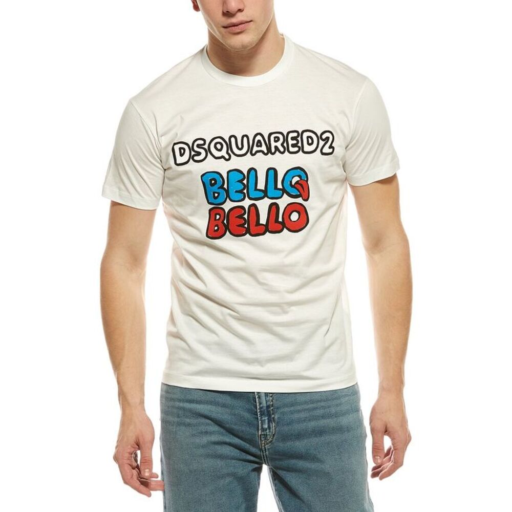 Dsquared2 Mens  T-Shirt, White